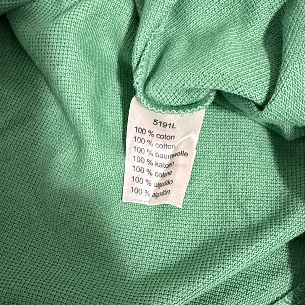 Lacoste Men's Polo in Fresh Green - Picture 7 of 7
